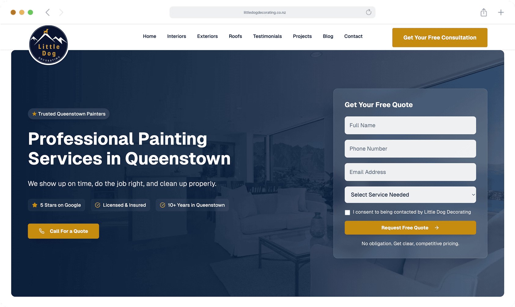 Desktop responsive design